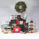 The Irish Banquet Hamper featuring Christmas pudding, mince pies, rich fruit cake, Bewley’s coffee, Barry’s Tea, gourmet biscuits, preserves, luxury chocolates, and festive treats beautifully arranged with holiday decorations – available at GiftsDirect.com The Irish Banquet Hamper featuring Christmas pudding, mince pies, rich fruit cake, Bewley’s coffee, Barry’s Tea, gourmet biscuits, preserves, luxury chocolates, and festive treats beautifully arranged with holiday decorations – available at GiftsDirect.com